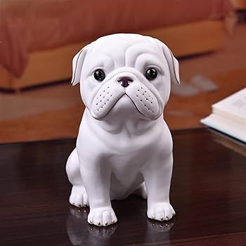 ★ pug★ Amazon.com: ZXHStore Realistic Sitting Pug Dog Ceramic Dog